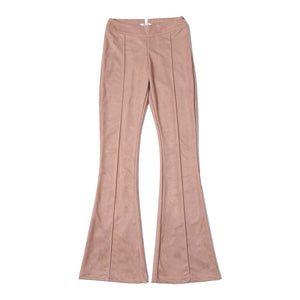 Flare Trousers Dusty Pink