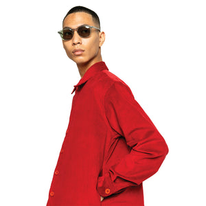 Home Red Corduroy Jacket Red