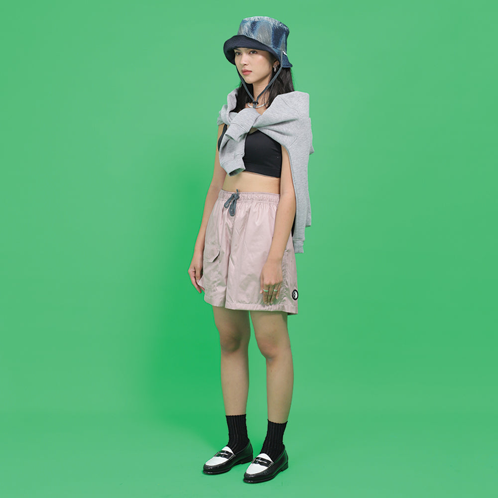 Utility Shorts Pale Pink