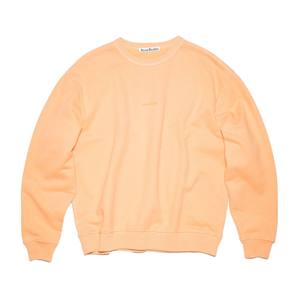 Logo Printed Sweatshirt Orange