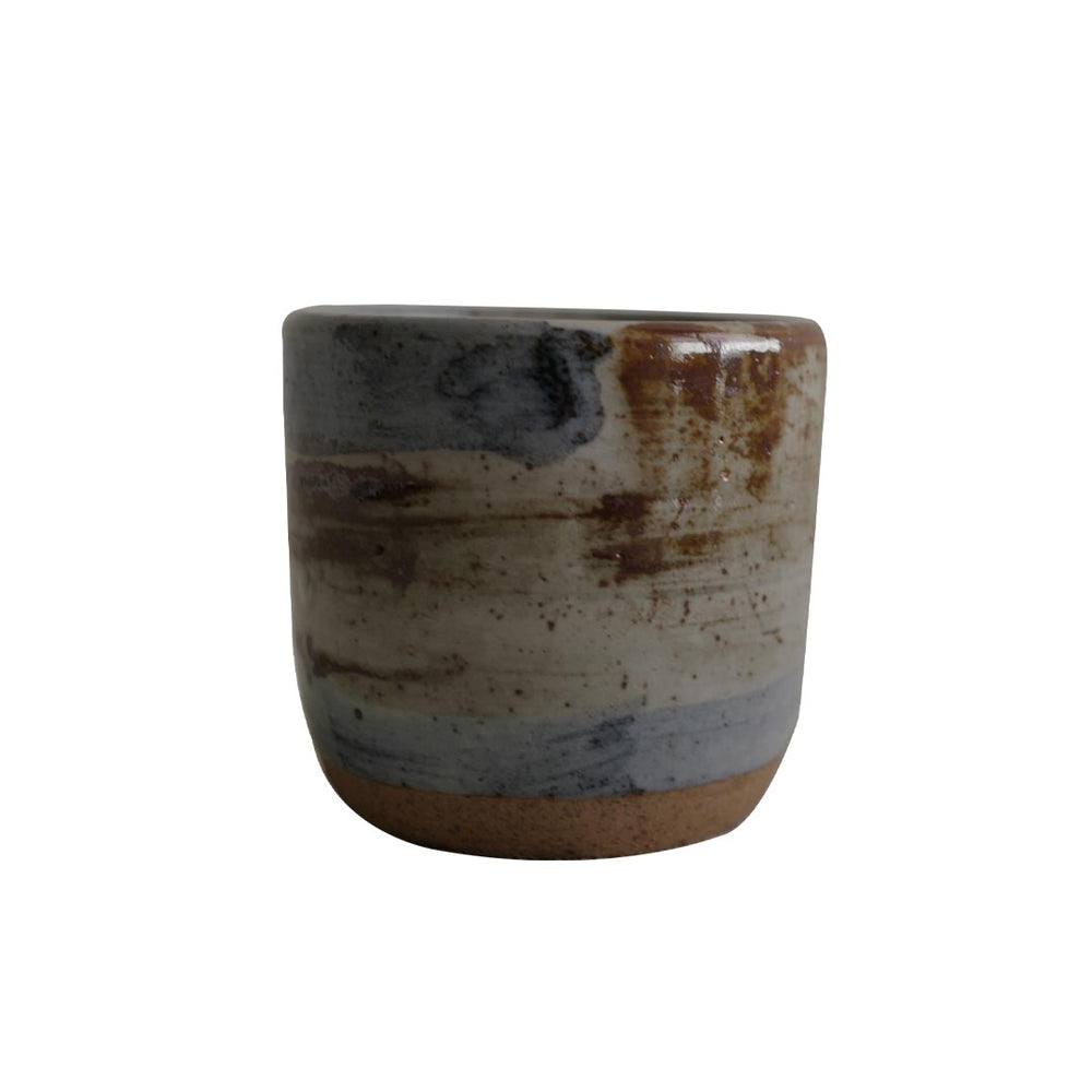 #0807Cup Rust Blue