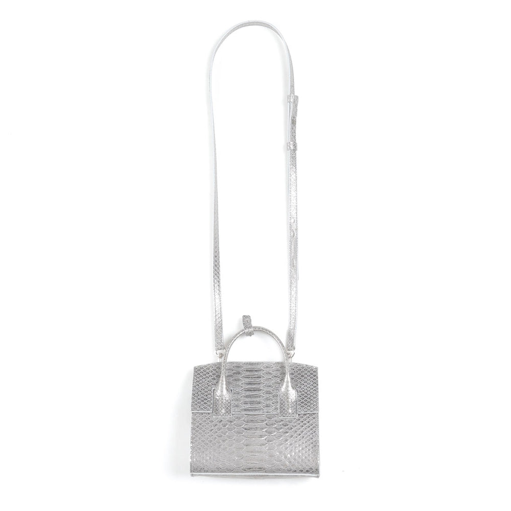 Micro Isolation Snakeskin Silver Bag