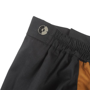 Two Tone Pants Black/Camel