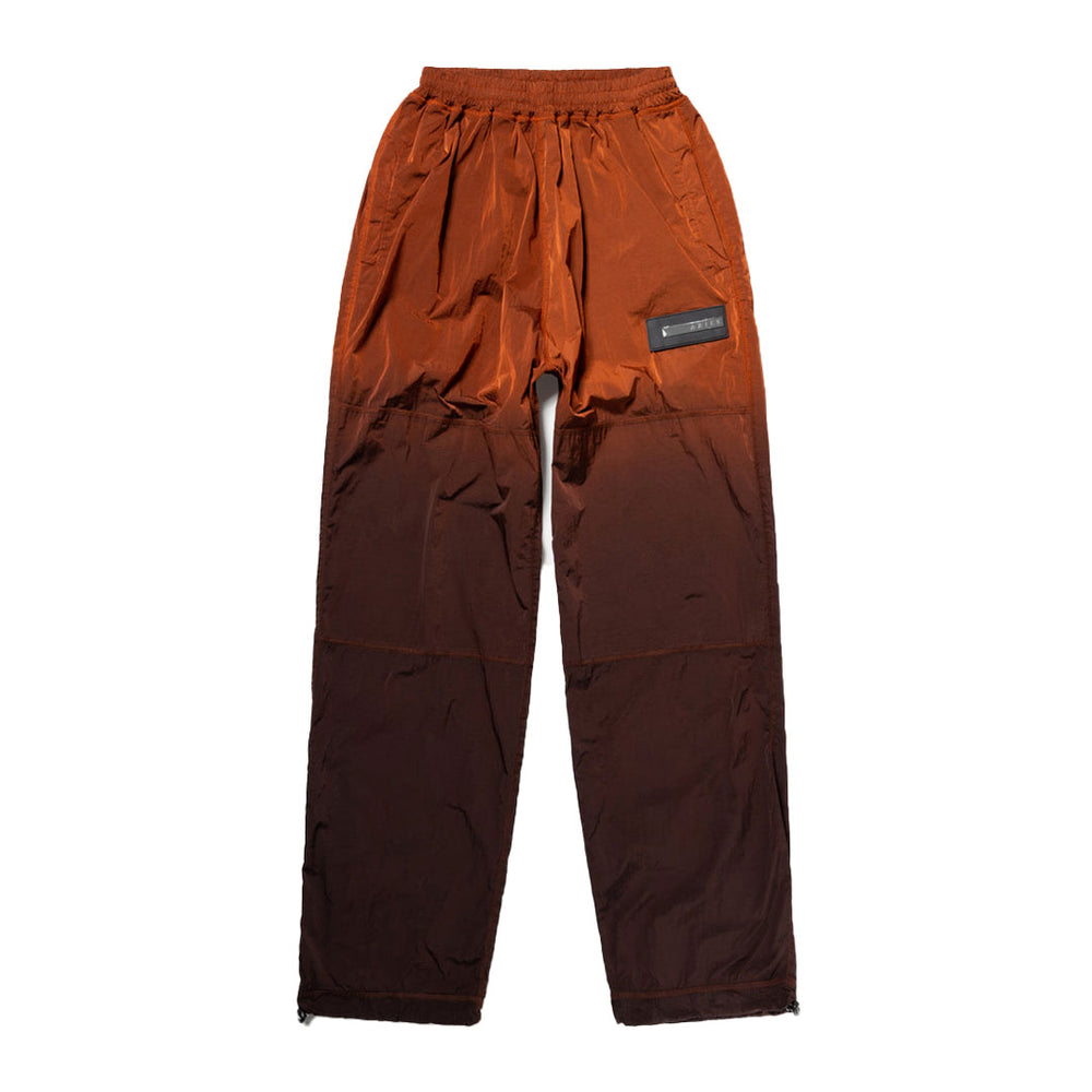 Spray-Dyed Windcheater Pants Orange