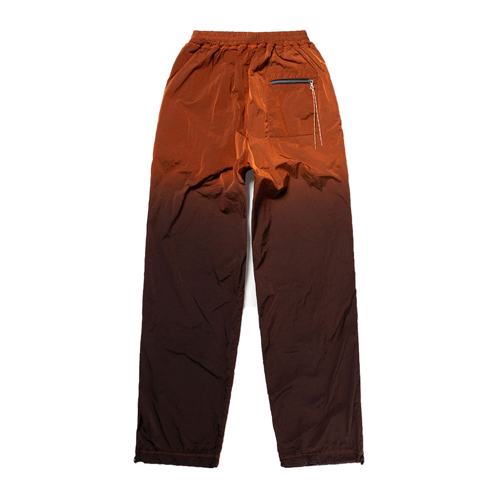 Spray-Dyed Windcheater Pants Orange