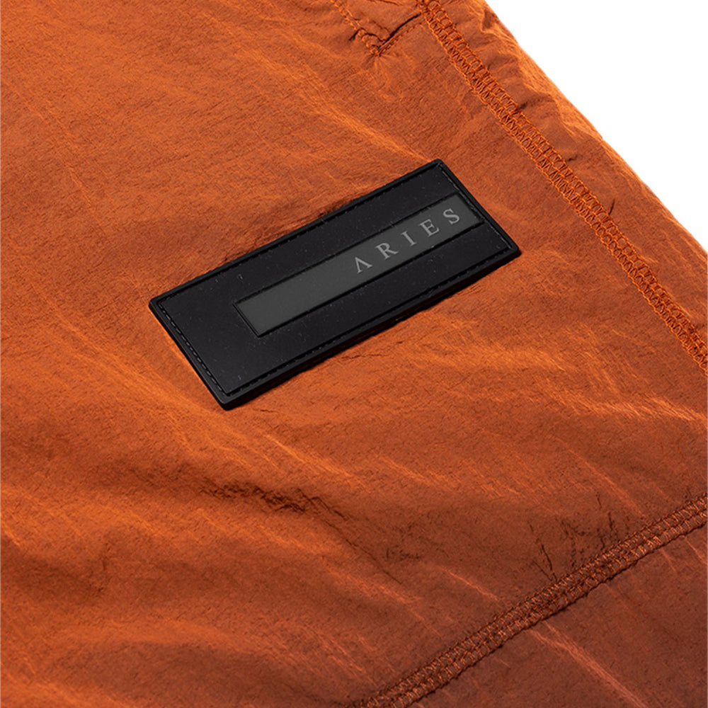 Spray-Dyed Windcheater Pants Orange