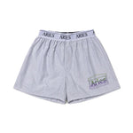 TEMPLE BOXER SHORTS BLACK AND WHITE
