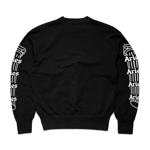 Column Sweatshirt Black