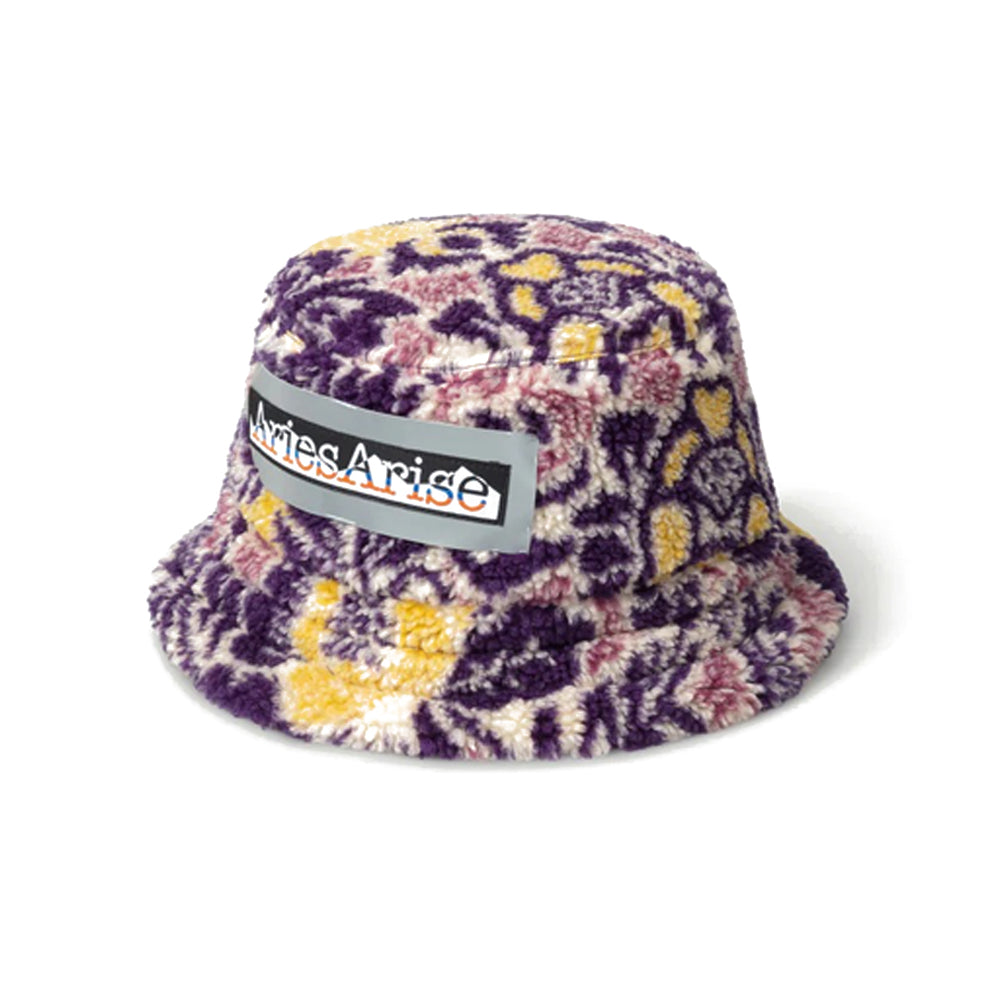 Fleur Fleece Bucket Hat Multi