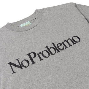 No Problemo Ss Tee Grey Marl