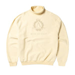 Premium Laurel High Neck Sweatshirt Alabaster