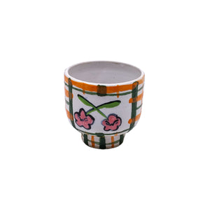 Serbet Mini Cup Orange - Pink - Green