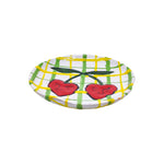 Serbet Small Plate Yellow - Green - Red