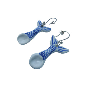 Mermaid Earring #2 Blue