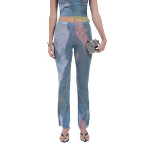 MESH FLATLOCK PANT RIVER