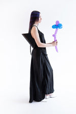 ASZBAGUETTE SOFT BLACK SHOULDER BLACK