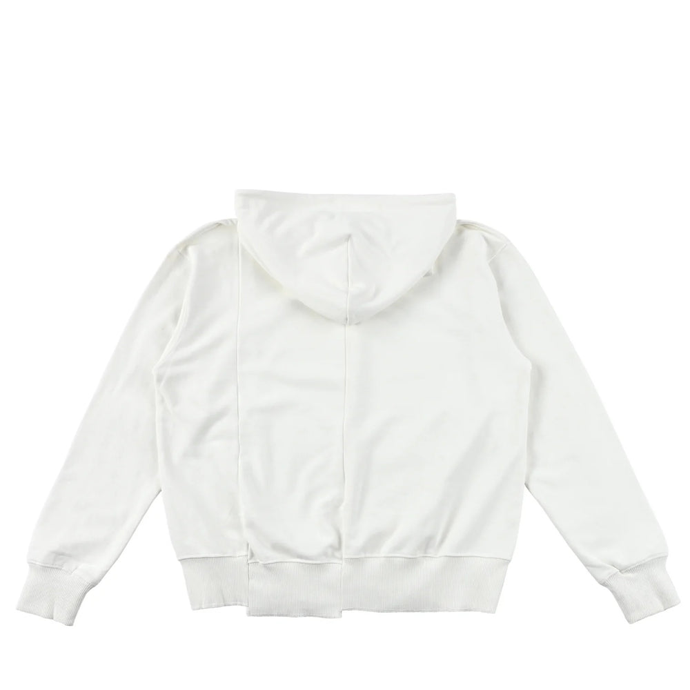 Reconstructed Classic Hoodie White