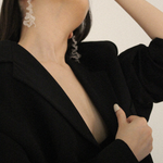 Kaia Earrings White