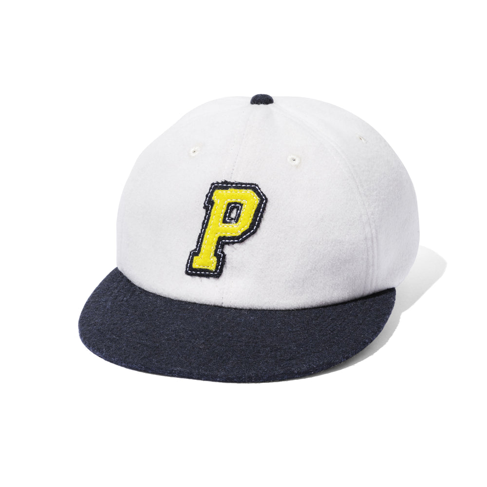 Stoned Bear Doge Baseball Cap Broken White