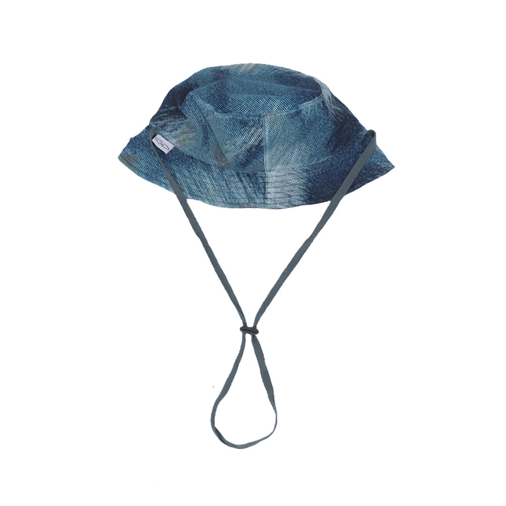 Reversible Explorer Hat Mixed Blue