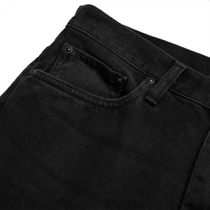W' Page Carrot Ankle Pant Black Washed