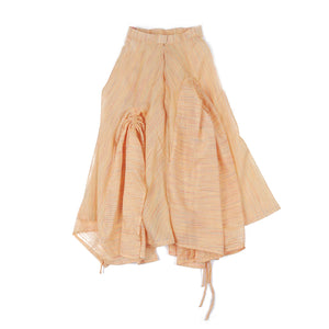 The Skirt Bright tangerine stripes (outer skirt), Magenta (inner skirt)