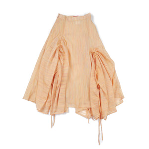 The Skirt Bright tangerine stripes (outer skirt), Magenta (inner skirt)