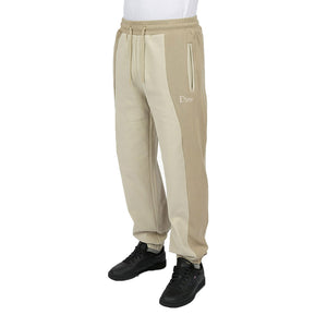 Dime Ribbed Panel Sweatpants Cream