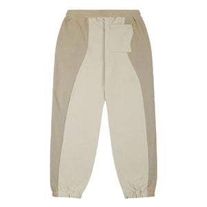 Dime Ribbed Panel Sweatpants Cream