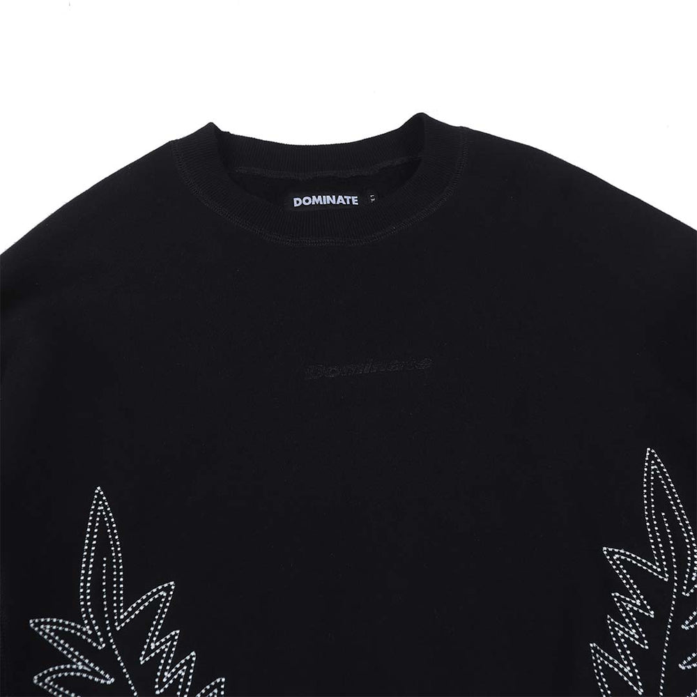 Western Stitch Crewneck Black