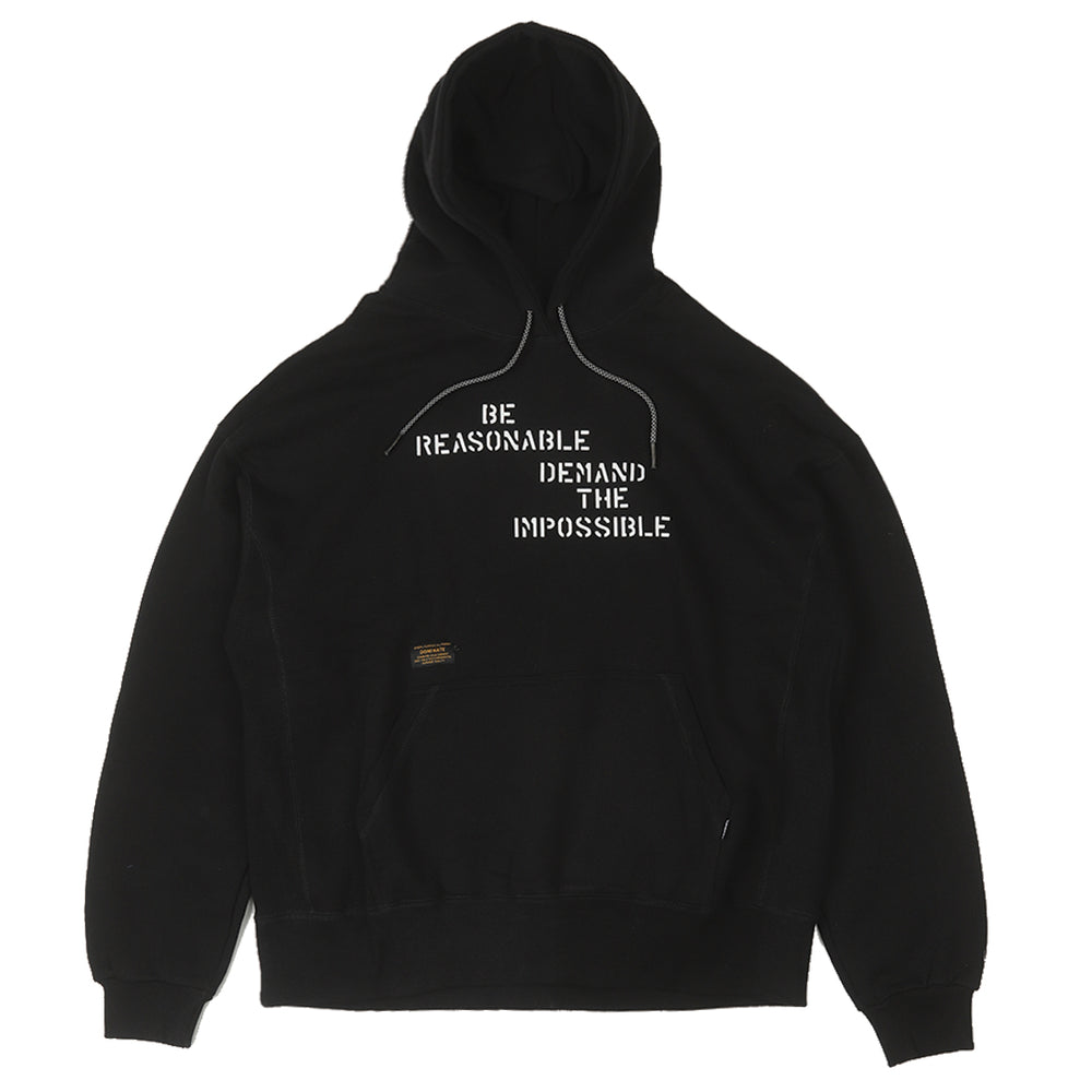 BE REASONABLE PULLOVER BLACK