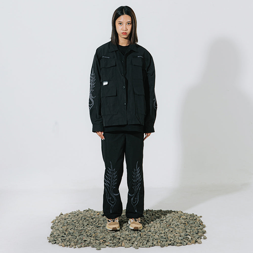 Western Stitch Nylon BDU Jacket Black