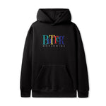 Jumble Embroidered Pullover Hoodie Black