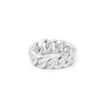 Worth It Chain Ring Silver
