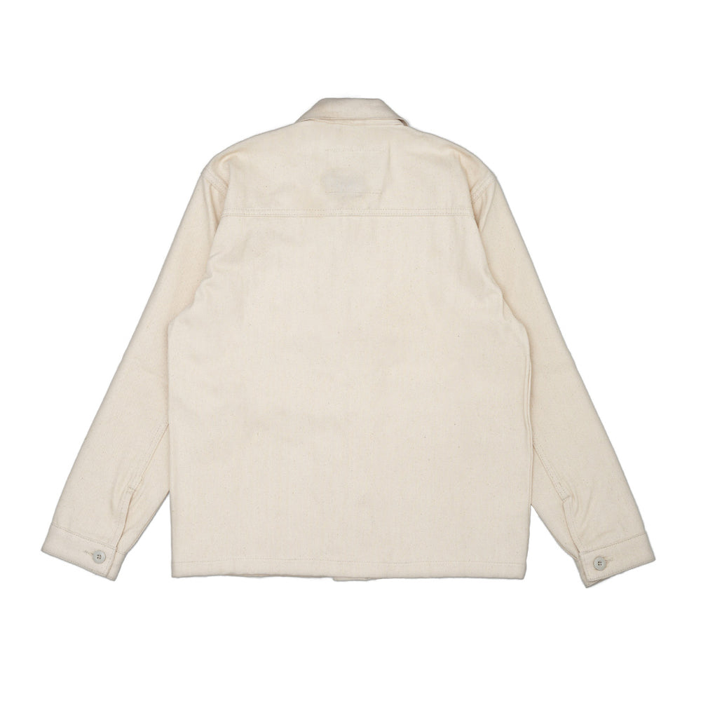 Three Pocket Shirt Greige Jacket Ecru/Natural