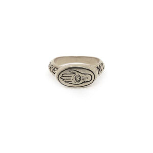 Future In My Hands Signet Ring Ss