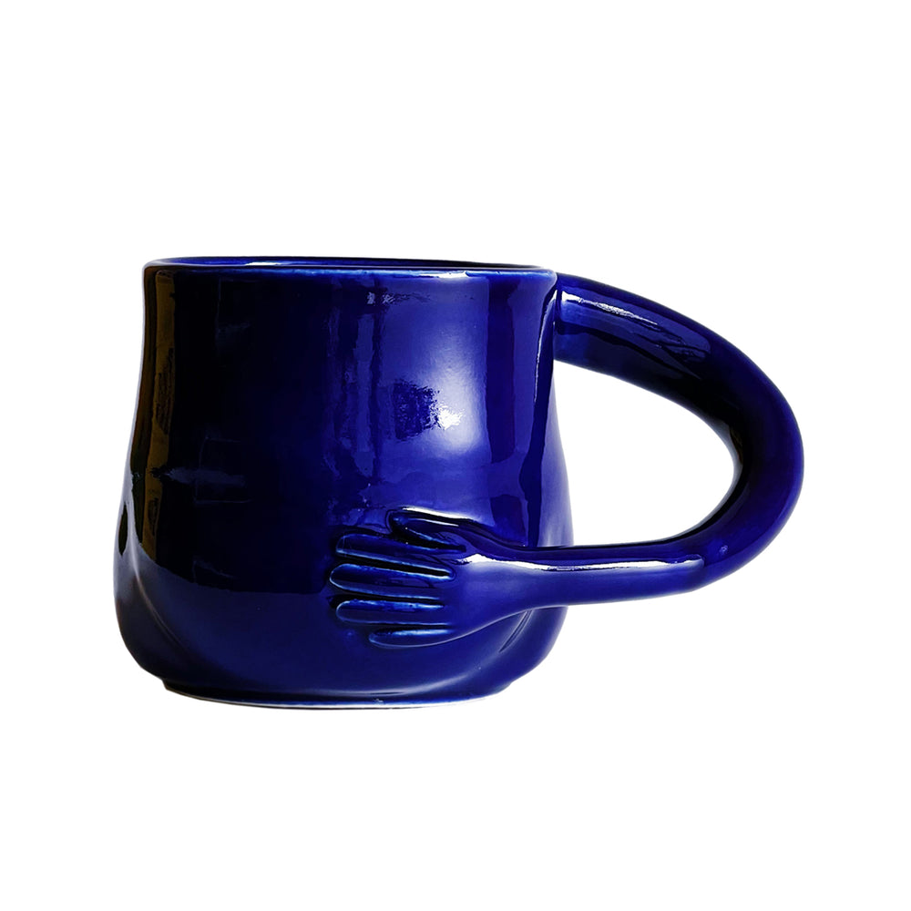 Belly Mug Cobalt Blue