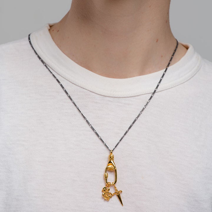 
            
                Load image into Gallery viewer, Serpent Charm Gold
            
        