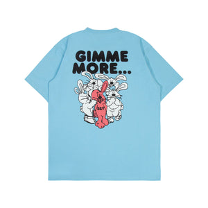 
            
                Load image into Gallery viewer, Gimme More Tee Soft Blue
            
        