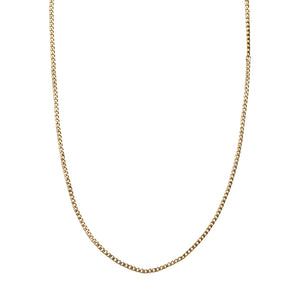 Curb Necklace Gold