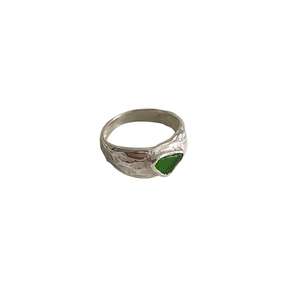 Mandara silver in Green