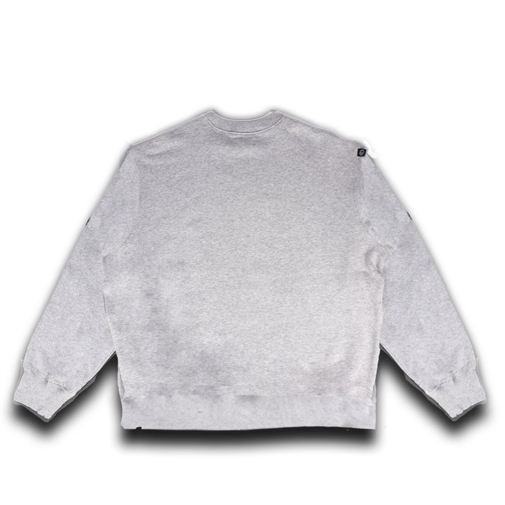 Fleece Sweater Grey/Hts Black