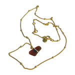 Ataya Necklace In Brown