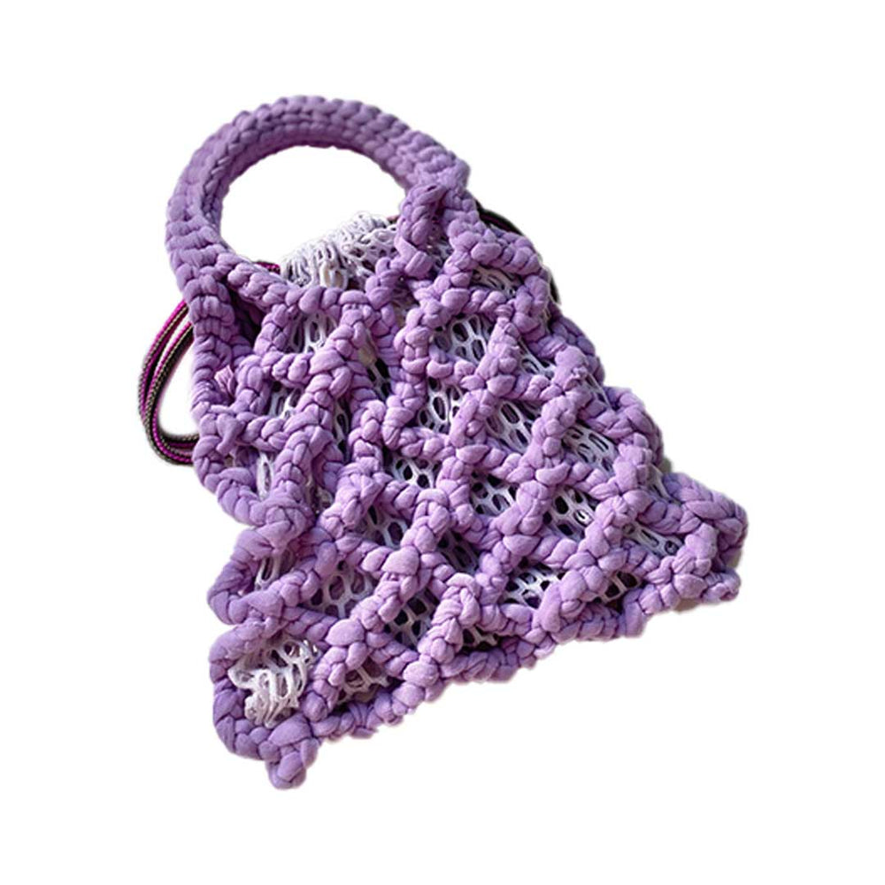 Senyawa Knitted Bag Purple