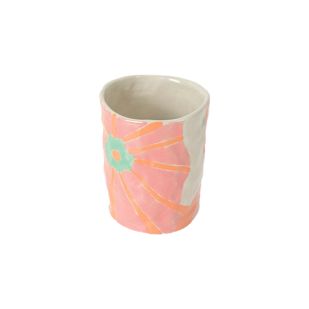 Linnaea Ceramic Cup Vibrant Pink
