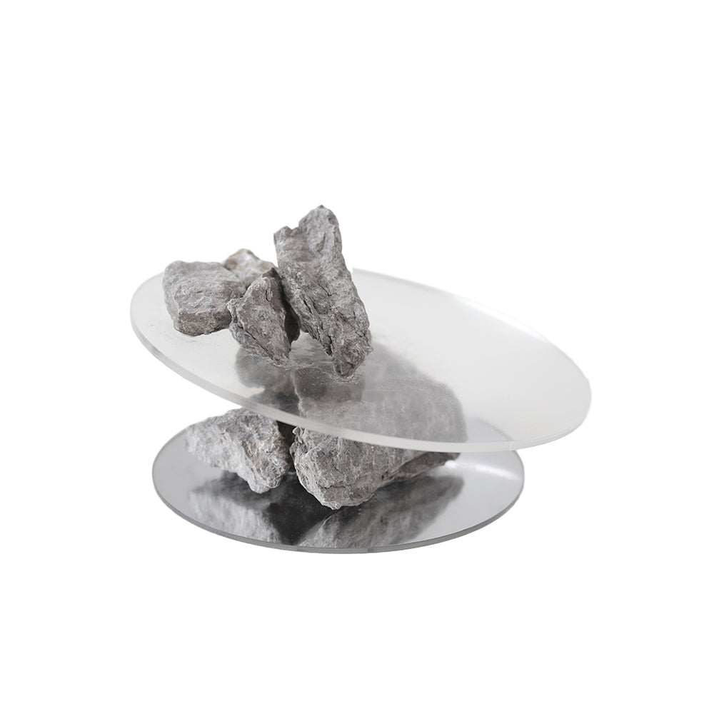 Silver Mountain Cliff Small #01 - Insence Holder