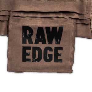 OLIVE RAW EDGE TSHIRTS OLIVE