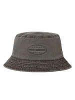 Overdyed E/T-Logo Bucket Hat Charcoal
