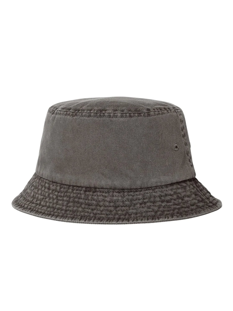 Overdyed E/T-Logo Bucket Hat Charcoal