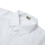 Flor de Baille Oversize Long Shirt White